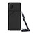 Funda Lujo Cuero Carcasa Y02B para Samsung Galaxy Note 10 Lite Negro