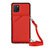 Funda Lujo Cuero Carcasa Y02B para Samsung Galaxy Note 10 Lite Rojo