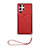 Funda Lujo Cuero Carcasa Y03B para Samsung Galaxy S24 Ultra 5G Rojo