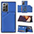 Funda Lujo Cuero Carcasa Y04B para Samsung Galaxy Note 20 Ultra 5G Azul