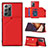 Funda Lujo Cuero Carcasa Y04B para Samsung Galaxy Note 20 Ultra 5G Rojo