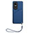 Funda Lujo Cuero Carcasa YB1 para Oppo Reno10 5G Azul