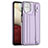 Funda Lujo Cuero Carcasa YB1 para Samsung Galaxy A12 Morado