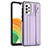 Funda Lujo Cuero Carcasa YB1 para Samsung Galaxy A33 5G Morado