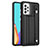 Funda Lujo Cuero Carcasa YB1 para Samsung Galaxy A72 5G Negro