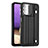 Funda Lujo Cuero Carcasa YB1 para Samsung Galaxy M32 5G Negro
