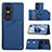 Funda Lujo Cuero Carcasa YB2 para Oppo Reno10 5G Azul