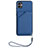 Funda Lujo Cuero Carcasa YB2 para Samsung Galaxy A04 4G Azul