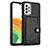 Funda Lujo Cuero Carcasa YB2 para Samsung Galaxy A73 5G Negro