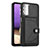 Funda Lujo Cuero Carcasa YB2 para Samsung Galaxy M32 5G Negro