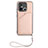 Funda Lujo Cuero Carcasa YB2 para Xiaomi Redmi 12C 4G Oro Rosa