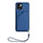 Funda Lujo Cuero Carcasa YB2 para Xiaomi Redmi A1 Azul