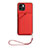 Funda Lujo Cuero Carcasa YB2 para Xiaomi Redmi A1 Rojo