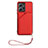 Funda Lujo Cuero Carcasa YB2 para Xiaomi Redmi Note 12 4G Rojo