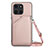 Funda Lujo Cuero Carcasa YB3 para Huawei Honor X8b Oro Rosa