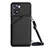 Funda Lujo Cuero Carcasa YB3 para Oppo A57 4G Negro