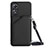 Funda Lujo Cuero Carcasa YB3 para Oppo A78 5G Negro