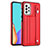 Funda Lujo Cuero Carcasa YB3 para Samsung Galaxy A32 4G Rojo