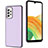 Funda Lujo Cuero Carcasa YB3 para Samsung Galaxy A73 5G Morado