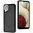Funda Lujo Cuero Carcasa YB3 para Samsung Galaxy F12 Negro