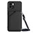 Funda Lujo Cuero Carcasa YB3 para Xiaomi Poco C50 Negro