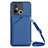 Funda Lujo Cuero Carcasa YB3 para Xiaomi Redmi 12C 4G Azul