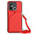 Funda Lujo Cuero Carcasa YB3 para Xiaomi Redmi 12C 4G Rojo