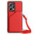 Funda Lujo Cuero Carcasa YB3 para Xiaomi Redmi Note 12 5G Rojo