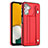 Funda Lujo Cuero Carcasa YB4 para Samsung Galaxy A14 5G Rojo