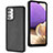 Funda Lujo Cuero Carcasa YB4 para Samsung Galaxy A23 4G Negro