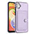 Funda Lujo Cuero Carcasa YB5 para Samsung Galaxy M04 Morado