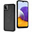 Funda Lujo Cuero Carcasa YB6 para Samsung Galaxy A22 5G Negro