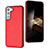 Funda Lujo Cuero Carcasa YB6 para Samsung Galaxy S24 5G Rojo