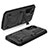 Funda Lujo Marco de Aluminio Carcasa 360 Grados M01 para Samsung Galaxy S23 5G Negro