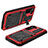 Funda Lujo Marco de Aluminio Carcasa 360 Grados M01 para Samsung Galaxy S24 5G Rojo