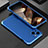 Funda Lujo Marco de Aluminio Carcasa 360 Grados para Apple iPhone 15 Azul