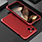 Funda Lujo Marco de Aluminio Carcasa 360 Grados para Apple iPhone 15 Rojo