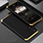 Funda Lujo Marco de Aluminio Carcasa 360 Grados para Xiaomi Mi 11i 5G (2022) Oro y Negro