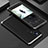 Funda Lujo Marco de Aluminio Carcasa 360 Grados para Xiaomi Mi 12 5G Plata y Negro