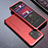 Funda Lujo Marco de Aluminio Carcasa 360 Grados para Xiaomi Mi 13 5G Rojo