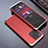 Funda Lujo Marco de Aluminio Carcasa 360 Grados para Xiaomi Mi 13 Pro 5G Plata y Rojo