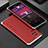 Funda Lujo Marco de Aluminio Carcasa 360 Grados para Xiaomi Poco F4 5G Plata y Rojo