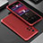Funda Lujo Marco de Aluminio Carcasa 360 Grados para Xiaomi Poco X4 NFC Rojo