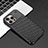 Funda Lujo Marco de Aluminio Carcasa 360 Grados QC3 para Apple iPhone 15 Pro Negro