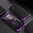 Funda Lujo Marco de Aluminio Carcasa M01 para Apple iPhone 11 Morado