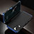 Funda Lujo Marco de Aluminio Carcasa M01 para Huawei Honor V30 5G Azul y Negro