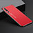 Funda Lujo Marco de Aluminio Carcasa M01 para Xiaomi Mi 10 Rojo