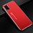 Funda Lujo Marco de Aluminio Carcasa M02 para Vivo V20 Pro 5G Rojo