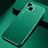 Funda Lujo Marco de Aluminio Carcasa M04 para Apple iPhone 13 Verde