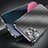 Funda Lujo Marco de Aluminio Carcasa M06 para Apple iPhone 13 Negro